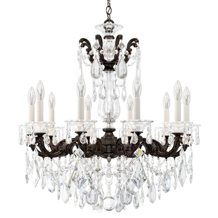 La Scala 10 - Light Crystal Classic / Traditional Chandelier