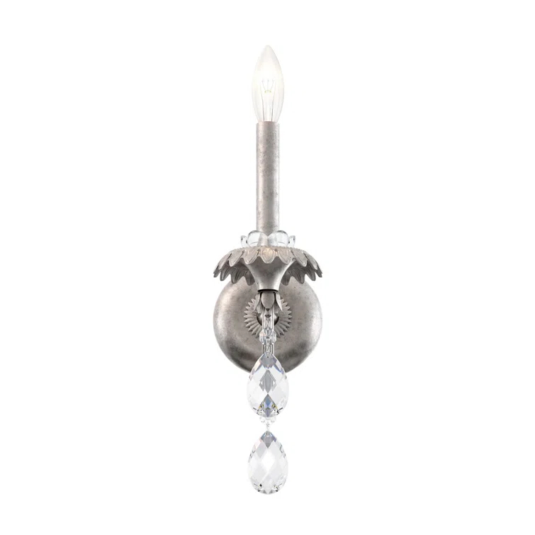 Helenia Steel Candle Wall Light
