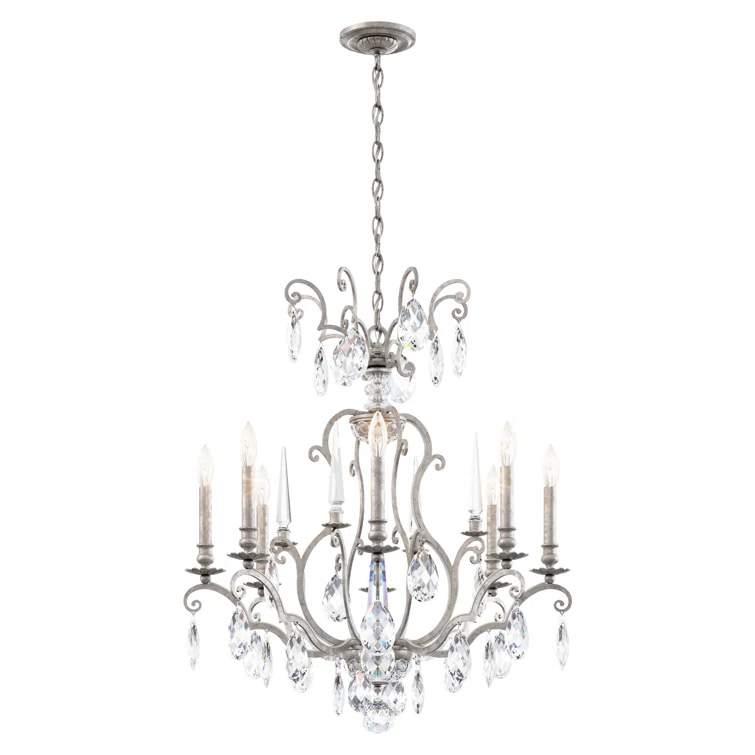 Renaissance Nouveau 8 - Light Dimmable Classic / Traditional Chandelier