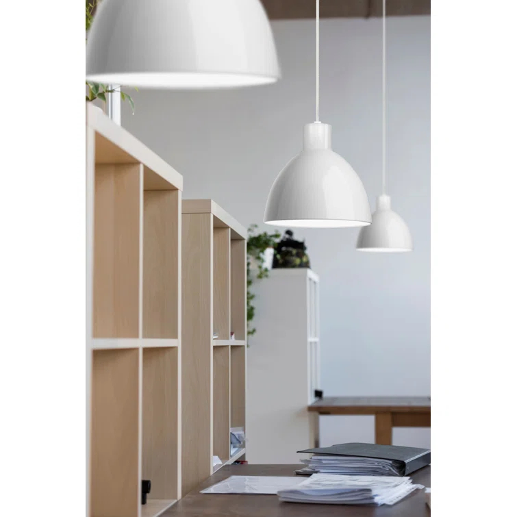 1 - Light Black LED Single Pendant
