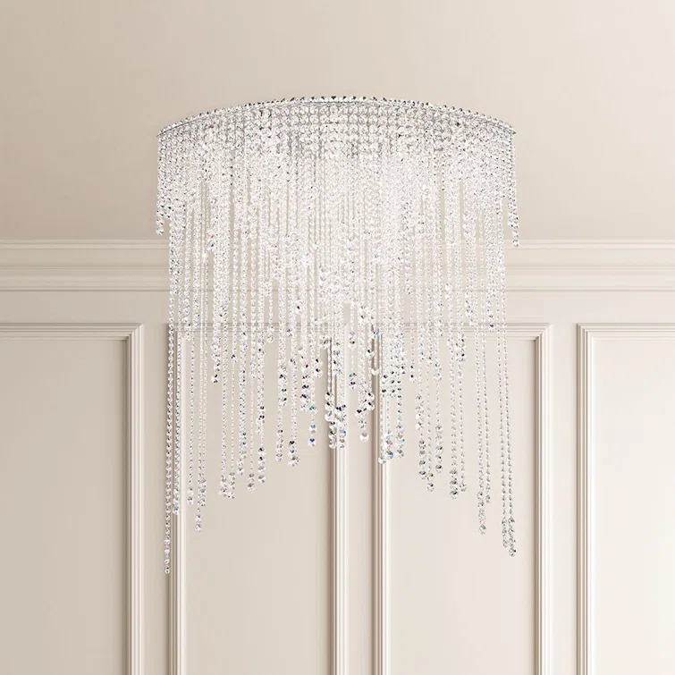 Chantant Crystal Flush Mount