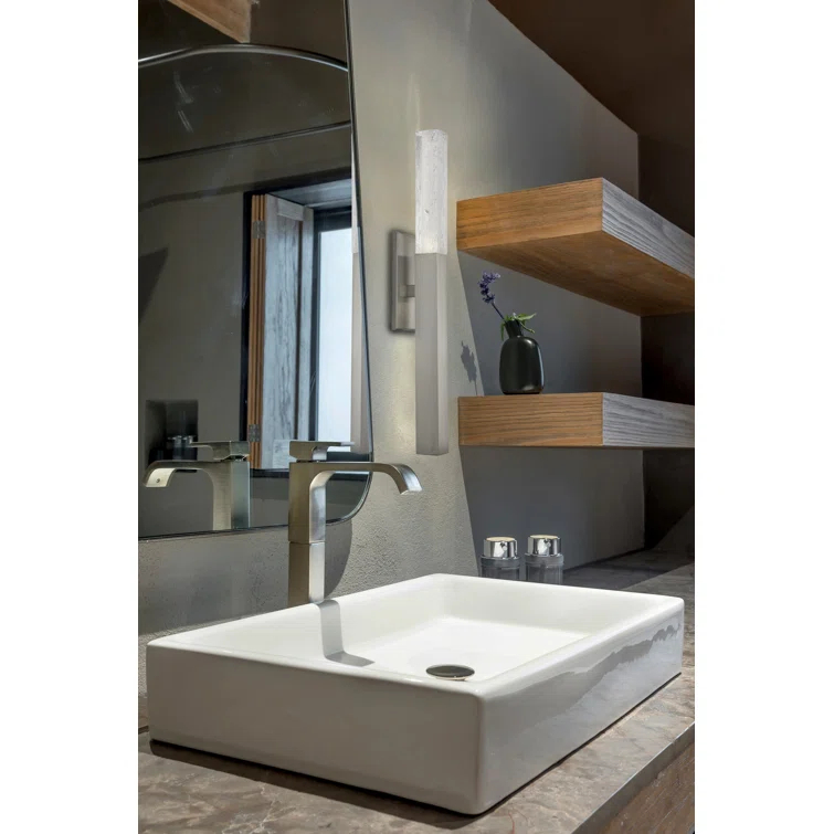 Axis Frosted Linear Wall Sconce