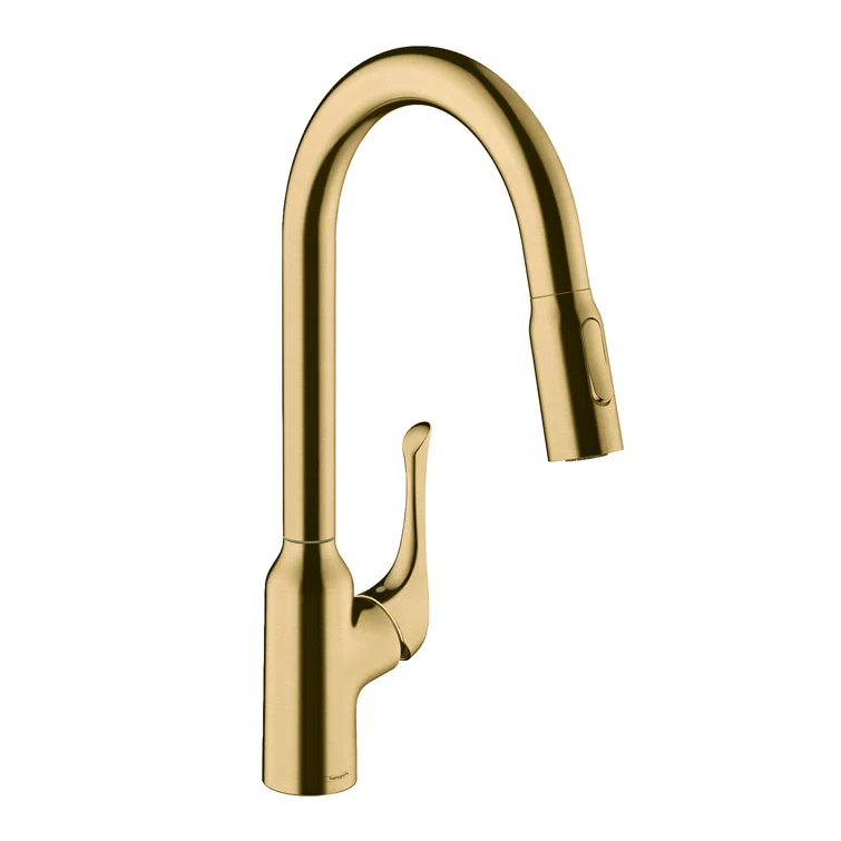 hansgrohe Allegro N HighArc Kitchen Faucet, 2-Spray Pull-Down, 1.75 GPM