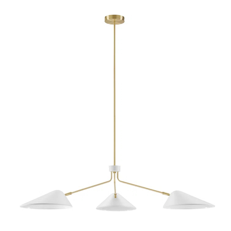 Modway Modway Journey 3-Light 14" Arm Pendant