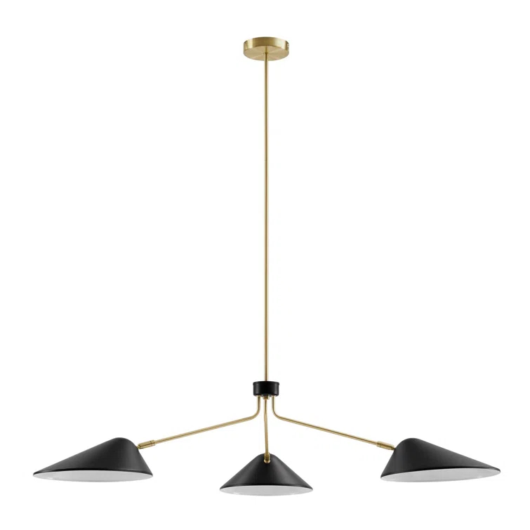 Modway Journey 3-Light 14" Arm Pendant