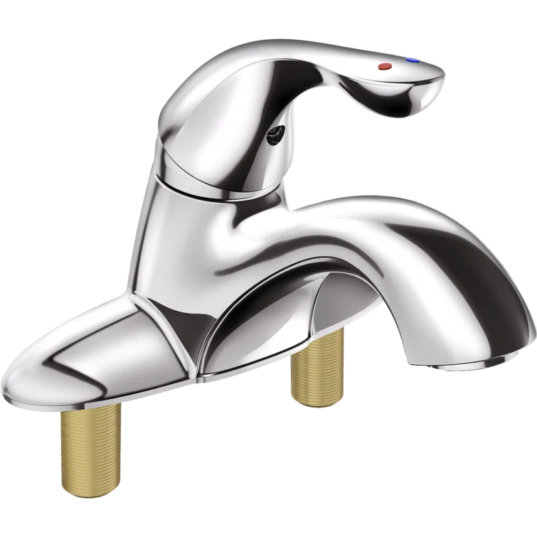 Classic Centerset Bathroom Faucet with Drain Assembly
