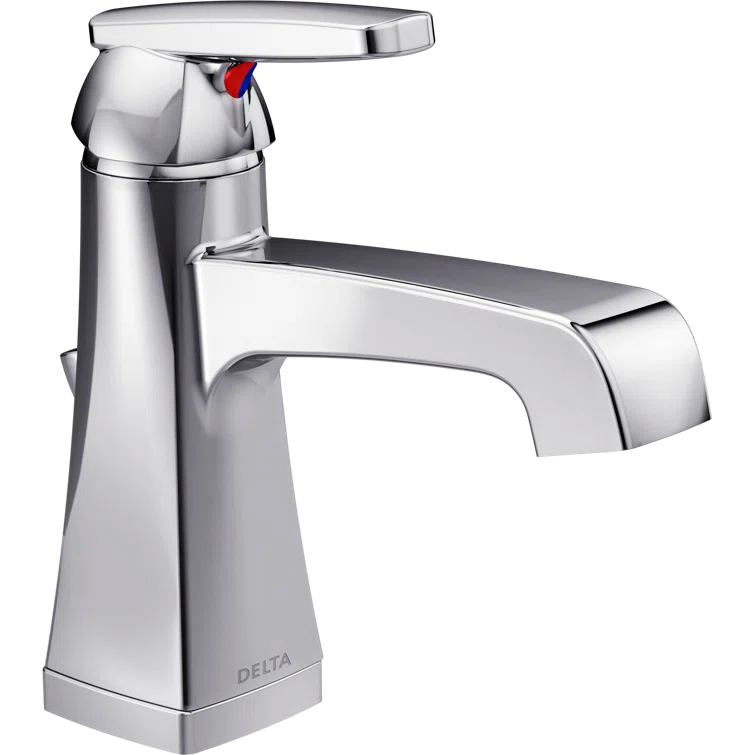Ashlyn Single Hole Bathroom Faucet with Drain Assembly, Single Handle Bathroom Sink Faucet