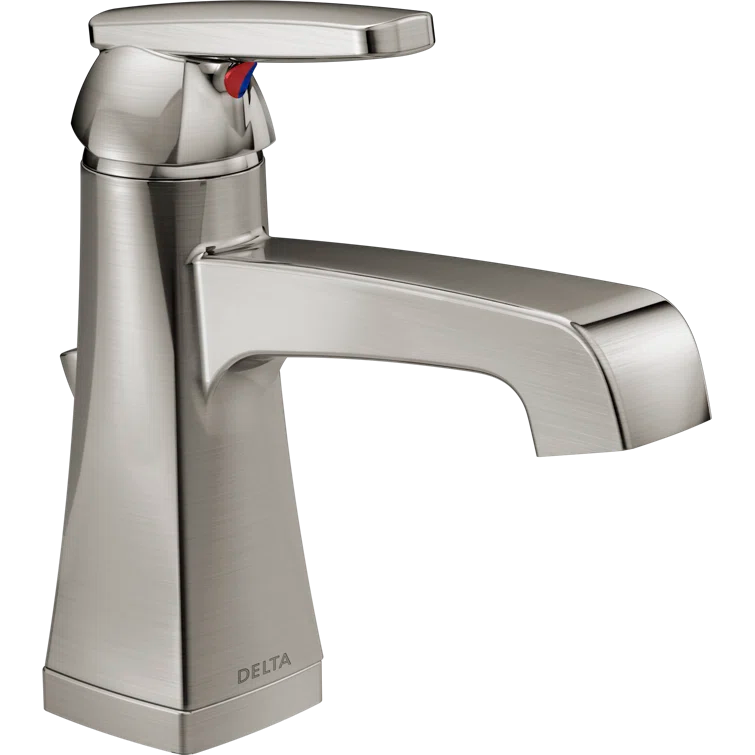Ashlyn Single Hole Bathroom Faucet with Drain Assembly, Single Handle Bathroom Sink Faucet