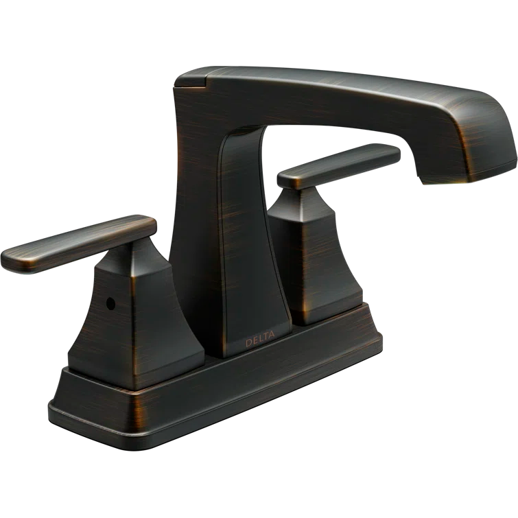 Ashlyn Centerset Bathroom Faucet with Drain Assembly, 2-handle Bathroom Sink Faucet