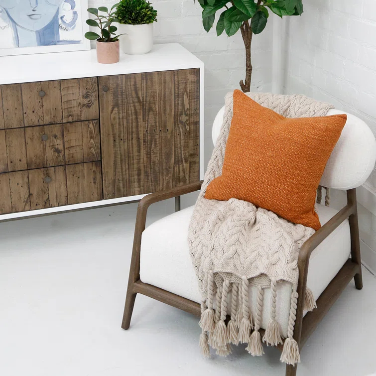 Pom Pom At Home Capistrano Cable Knit Throw Blanket