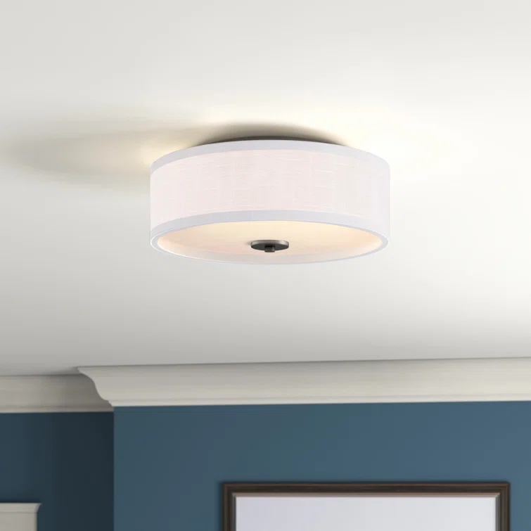 Lark Manor™ Armindo Fabric Semi Flush Mount