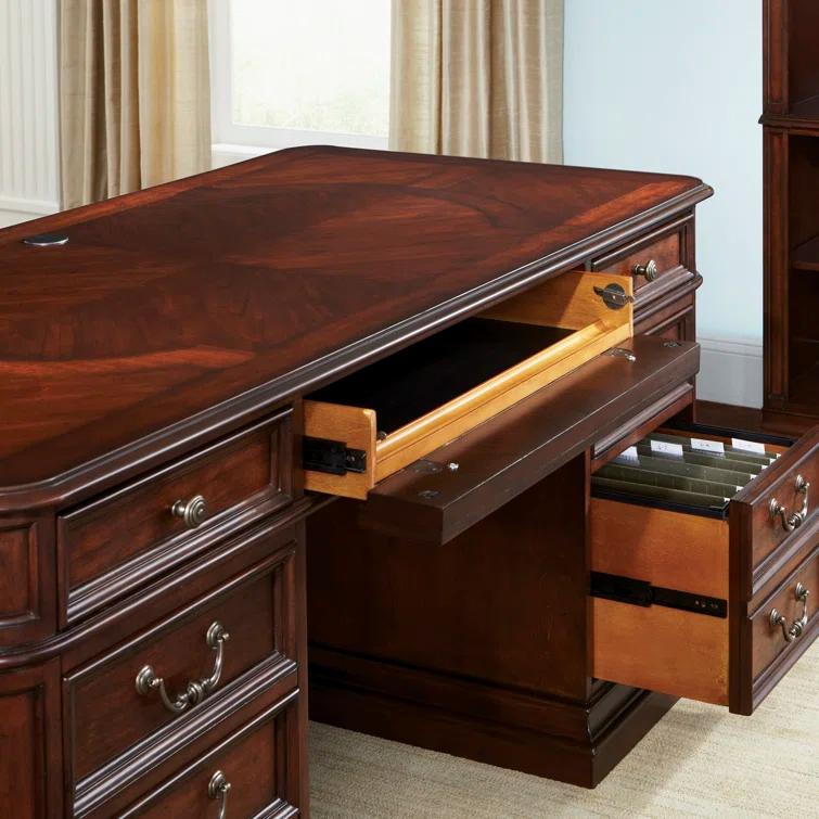 Aciel Solid Wood Executive Desk