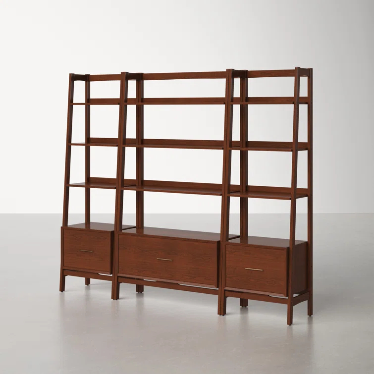 Stiles Wide Ladder Bookcase