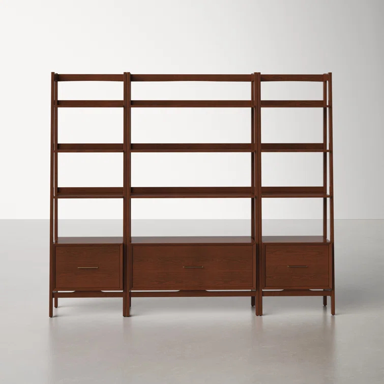 Stiles Wide Ladder Bookcase