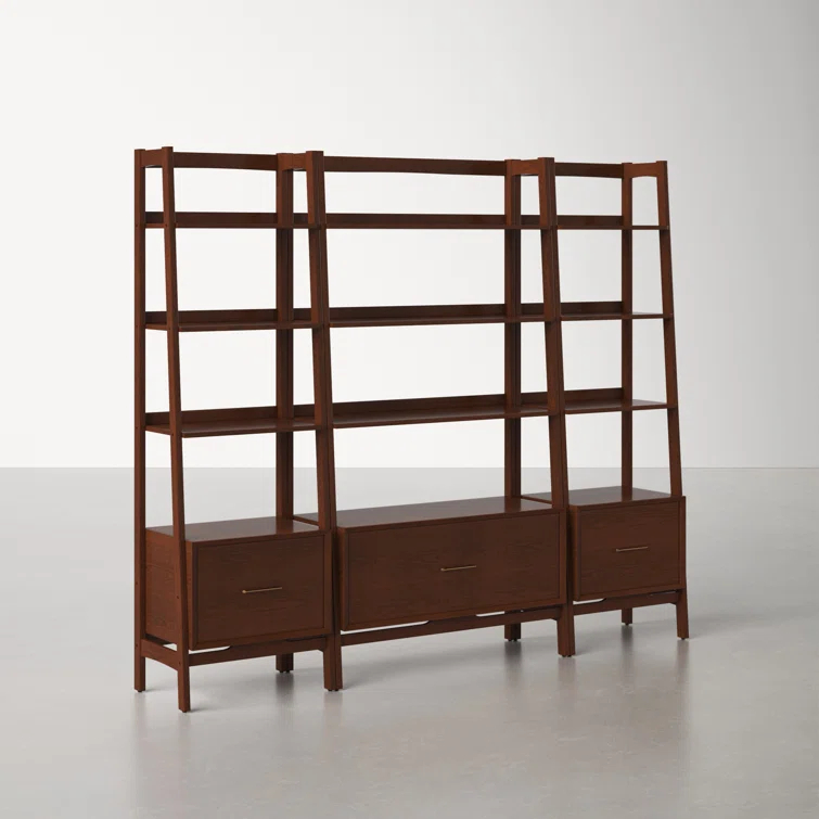 Stiles Wide Ladder Bookcase