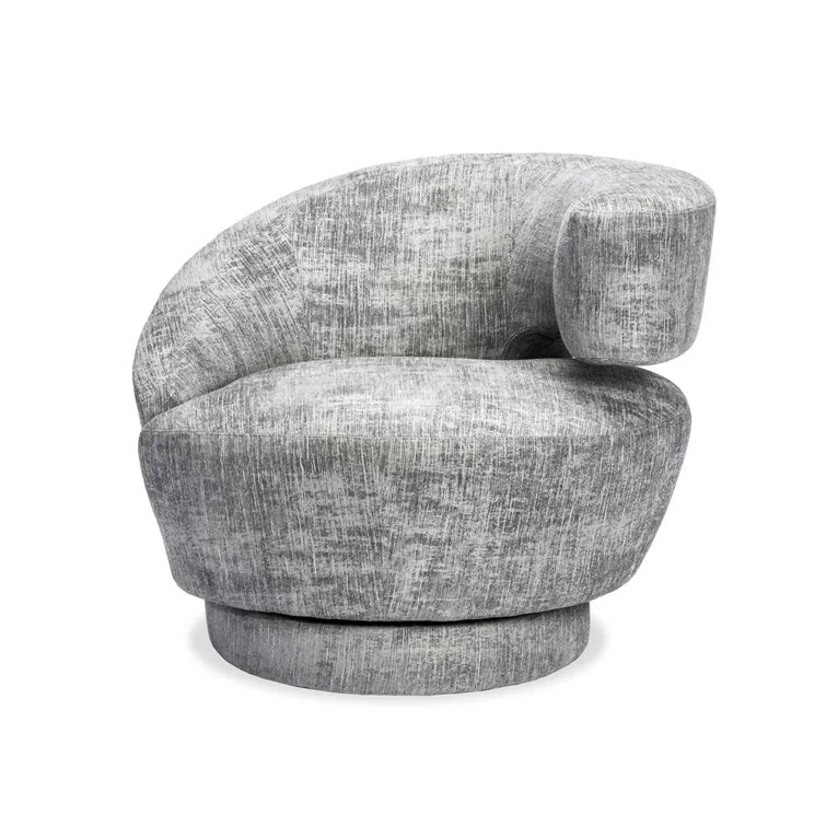 Arabella Upholstered Swivel Accent Chair