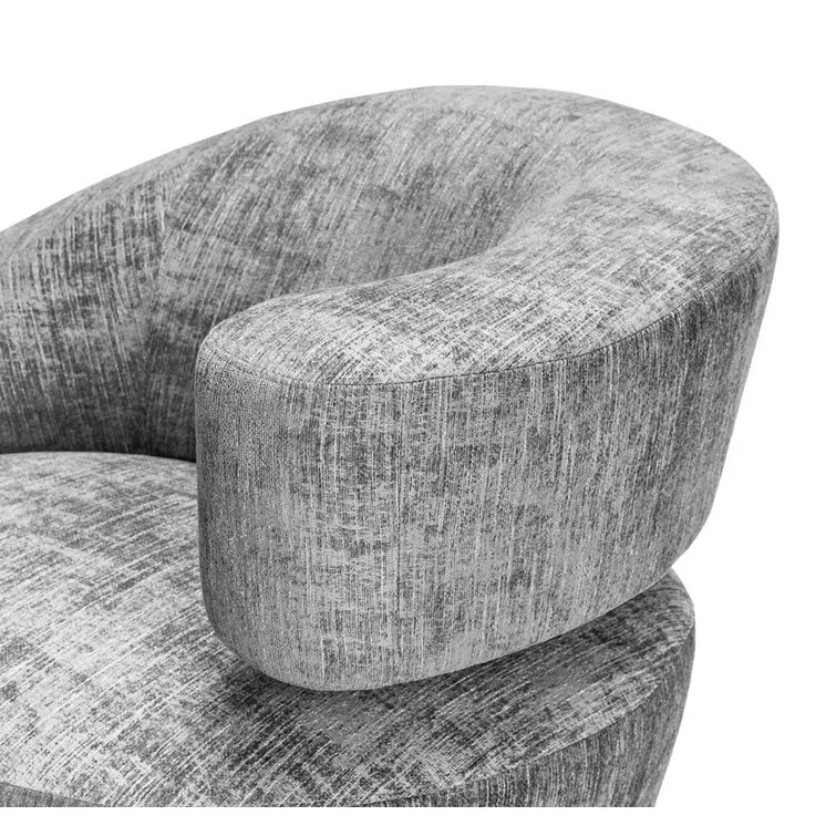 Arabella Upholstered Swivel Accent Chair