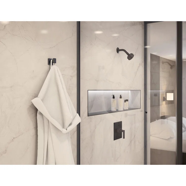 Duro Wall Mounted Robe Hook with Installation Hardware