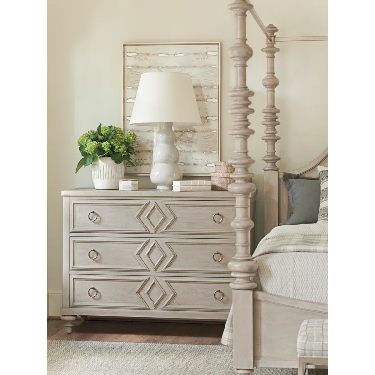 Malibu 55.25'' W 3 - Drawer Dresser