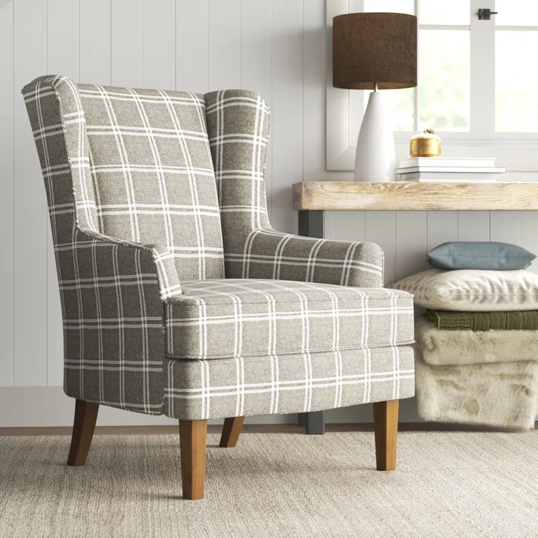 Desmond Upholstered Wingback Chair