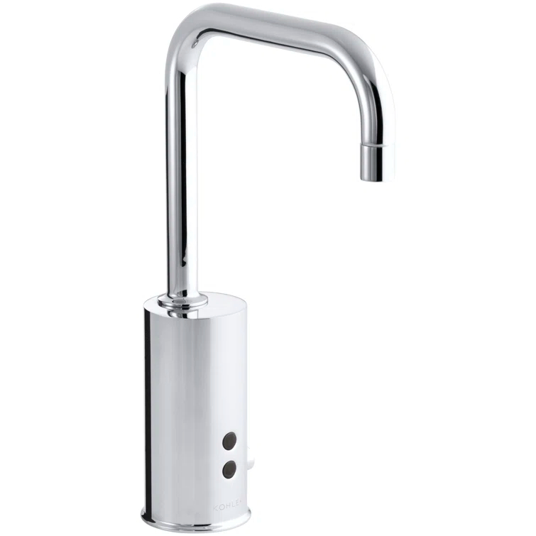 Gooseneck Single-Hole Touchless Dc-Powered Commercial Faucet with Insight Technology