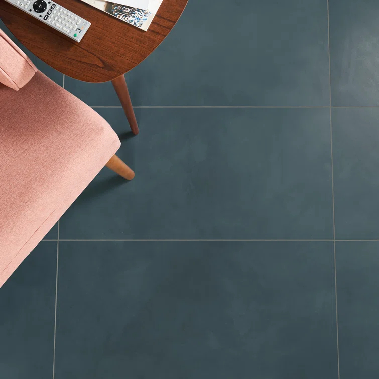 Ryx 15.74 in. x 31.49 in. Matte Porcelain Concrete Look Floor and Wall Tile (13.77 Sq. Ft. / Case)