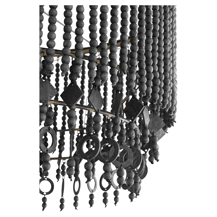 Estrella 1 - Light Matte Black Unique/Statement Pendant