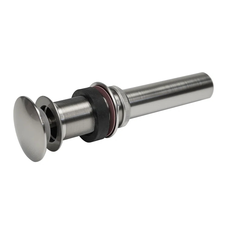 1.5" Non-Overflow Pop-up Bathroom Sink Drain - Brushed Nickel