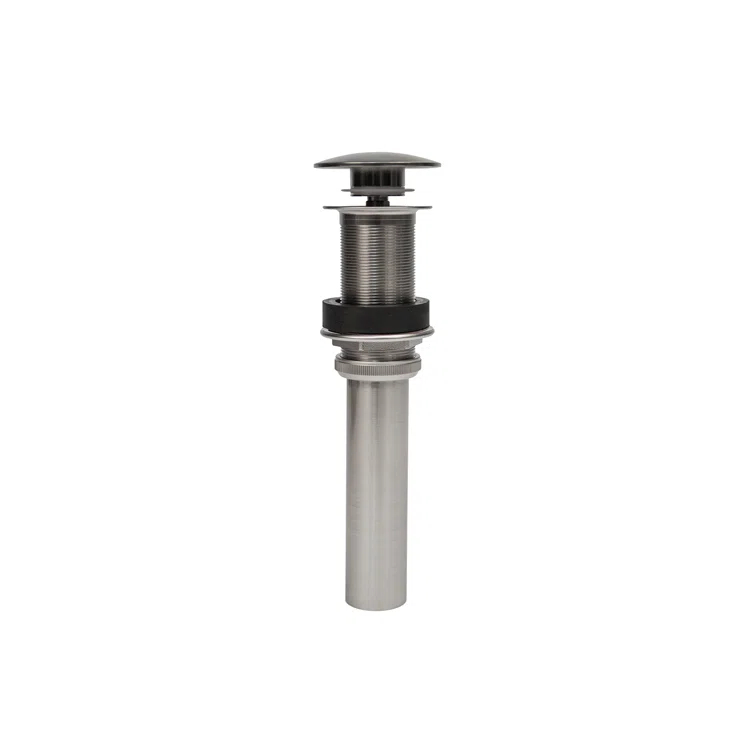 Premier Copper Products D-208BN 1.5" Non-Overflow Pop-up Bathroom Sink Drain - Brushed Nickel