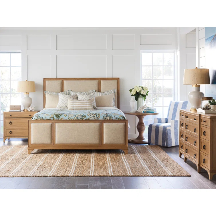 Newport Upholstered Platform Bed
