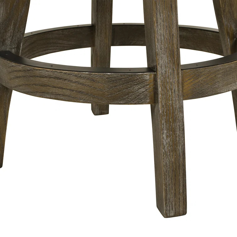 Brainly 27 inches Armless Swivel Counter Height Bar Stool