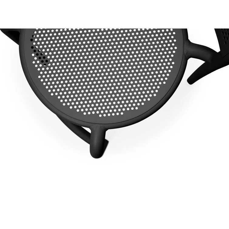 Anthracite Powder Coated Aluminum Outdoor Bar Stool