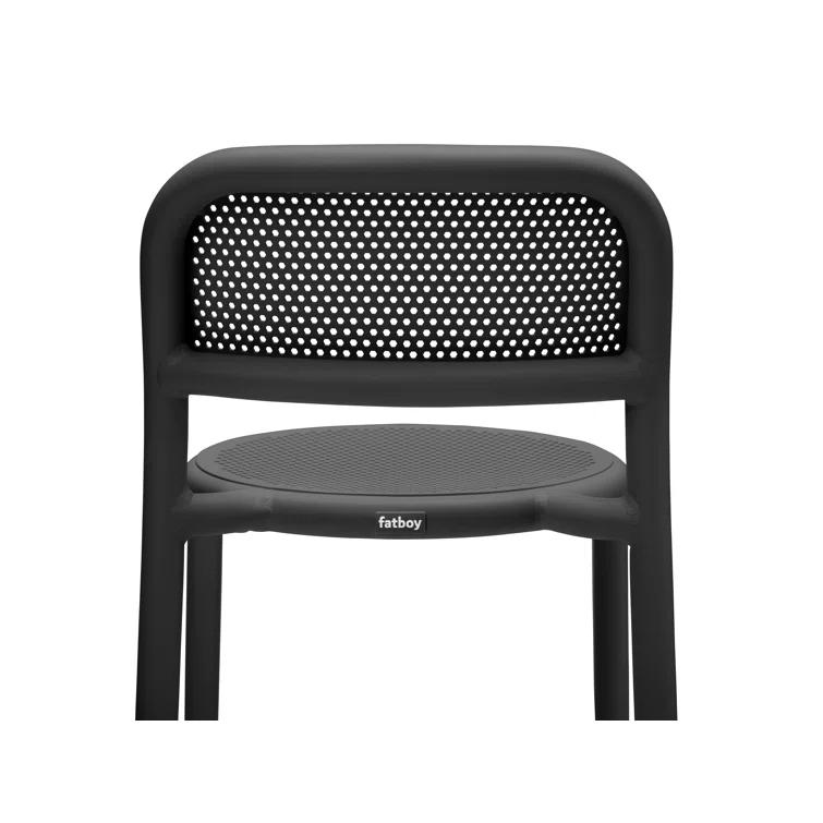 Anthracite Powder Coated Aluminum Outdoor Bar Stool