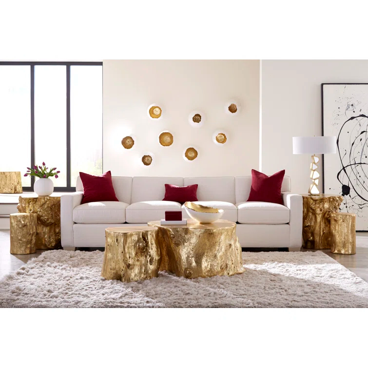Log Side Table