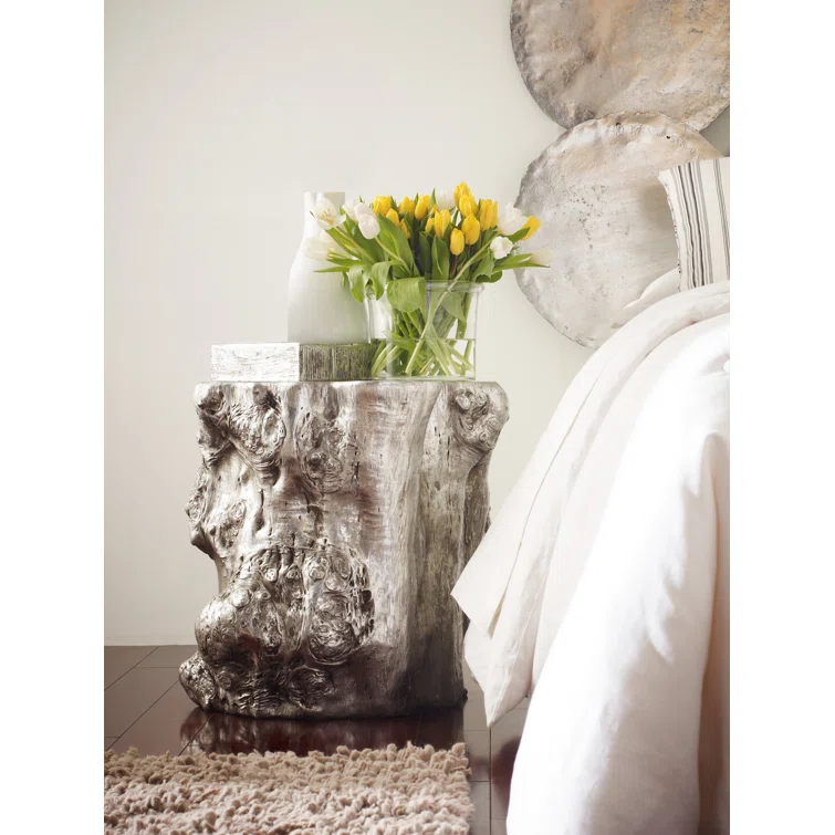 Log Side Table