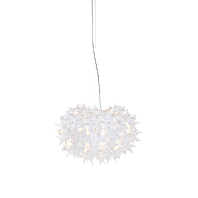 Bloom - Light Chrome Unique/Statement Pendant