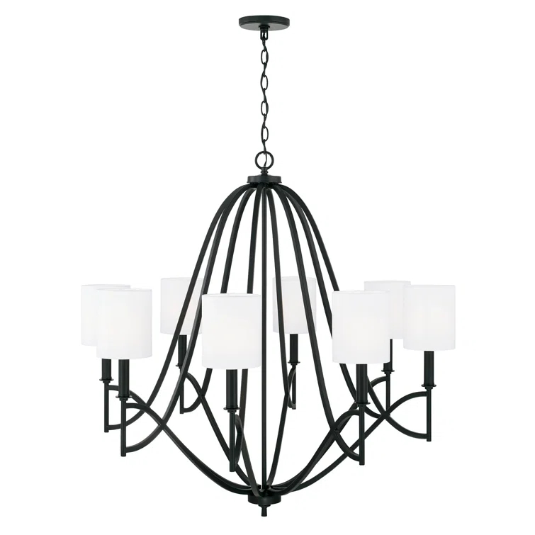 Capital Lighting Sylvia 8 - Light Dimmable Empire Chandelier
