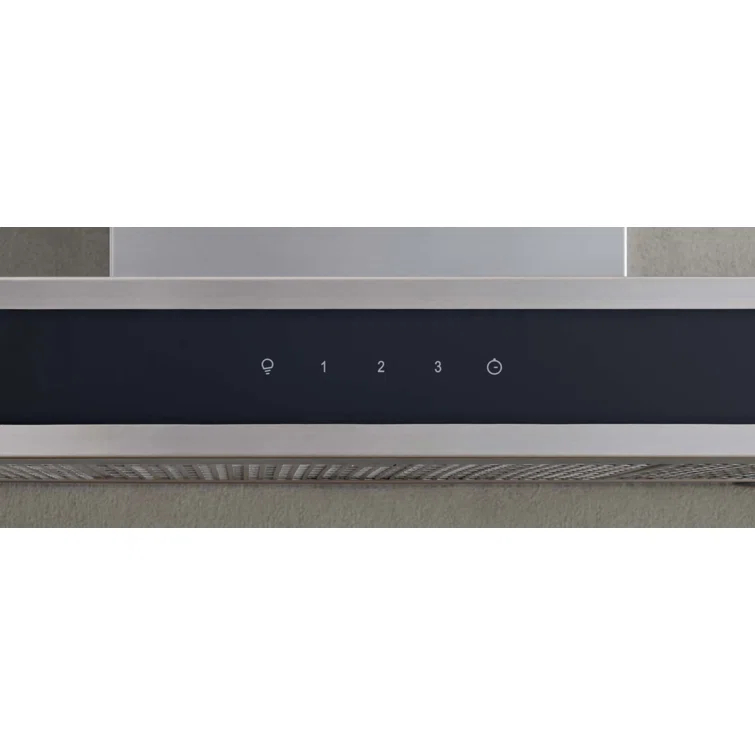 Bertazzoni 36" Stainless Steel 600 CFM Convertible Wall Range Hood with Mesh Filter