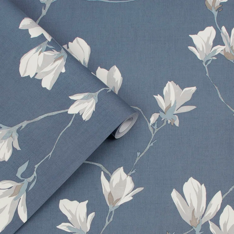 Laura Ashley Magnolia Grove Wallpaper Roll