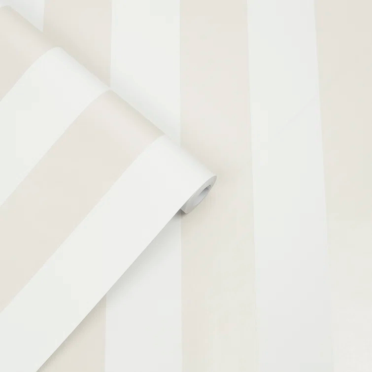 Laura Ashley Lille Pearlescent Stripe Wallpaper