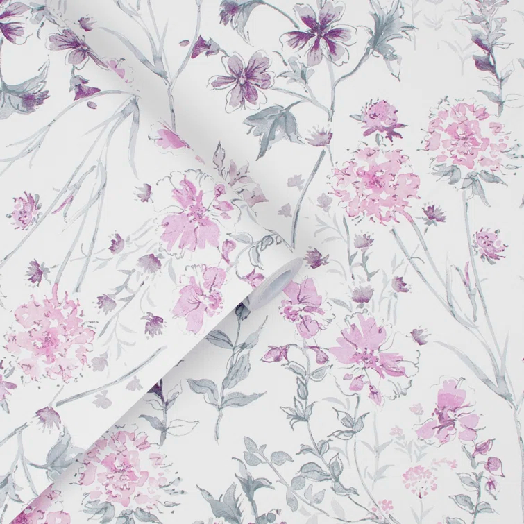 Laura Ashley Wild Meadow Wallpaper Roll