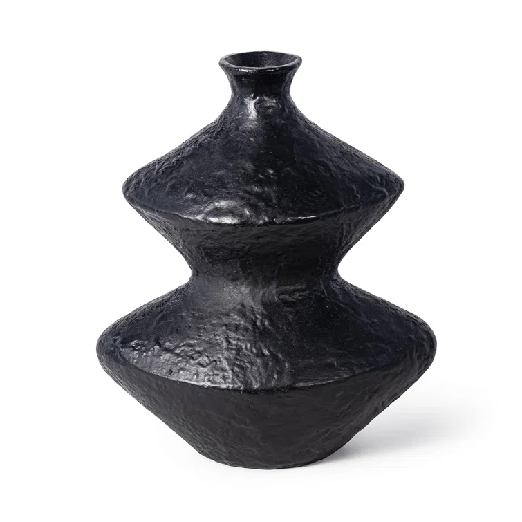 Poe Metal Decorative Vase by Regina Andrew