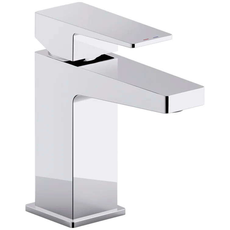 Kohler Honesty Single-Handle Bathroom Faucet with Pop-Up Drain Assembly, One Hole Bathroom Sink Faucet, 1.2 gpm