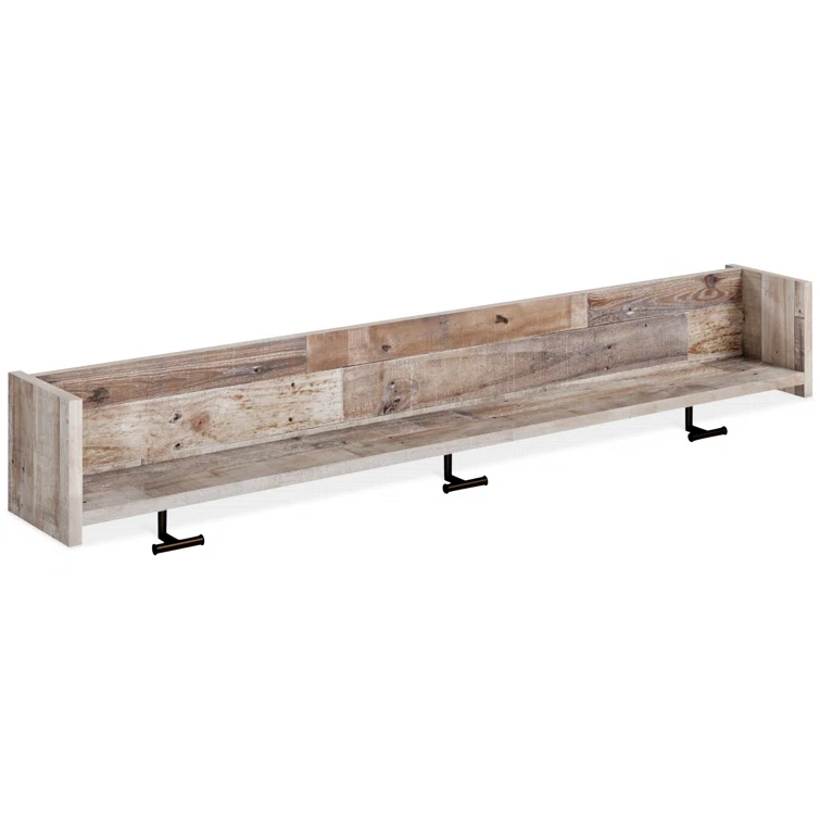 Manuel Wall 3 - Hook Wall Mounted Coat Rack