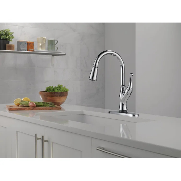 Ophelia Pull Down Sprayer Touch Kitchen Sink Faucet, Touch Control Kitchen Faucet