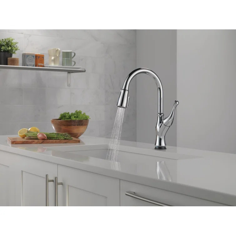 Ophelia Pull Down Sprayer Touch Kitchen Sink Faucet, Touch Control Kitchen Faucet