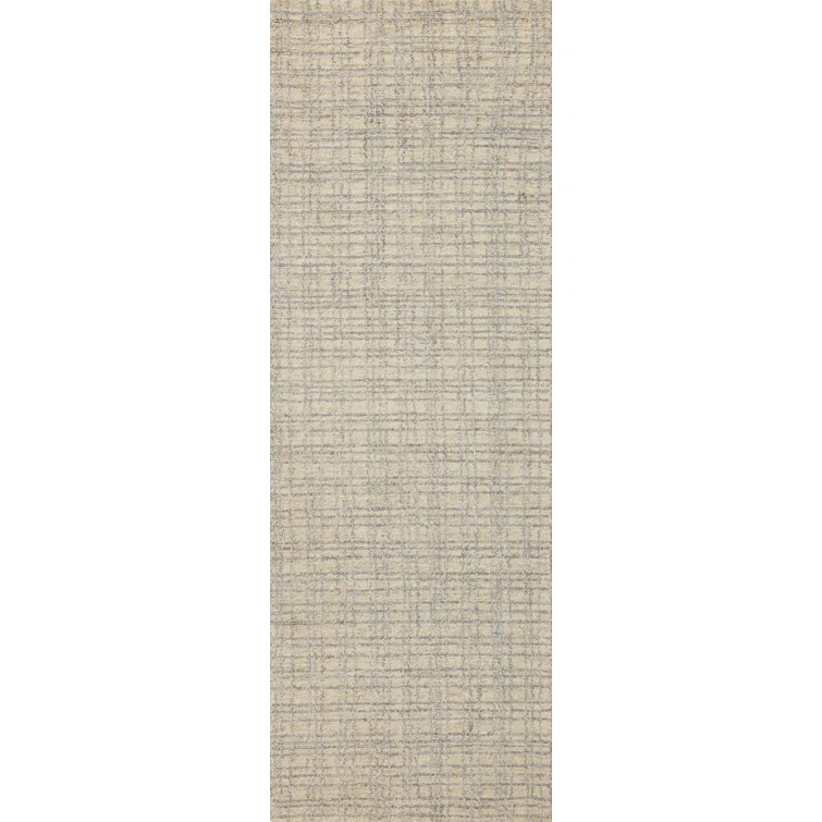 Chris Loves Julia x Loloi Polly Checkered Antique/Mist Area Rug