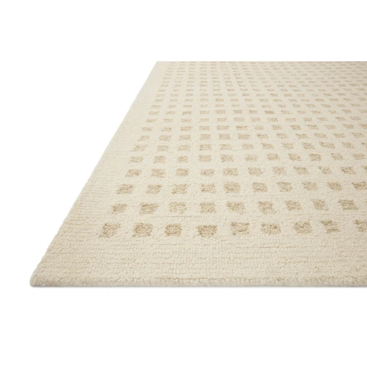 Chris Loves Julia x Loloi Polly Handmade Ivory/Natural Rug
