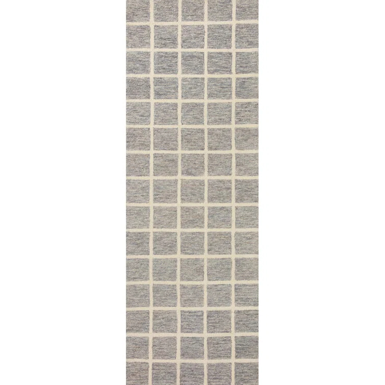 Chris Loves Julia x Loloi Polly Handmade Slate/Ivory Rug