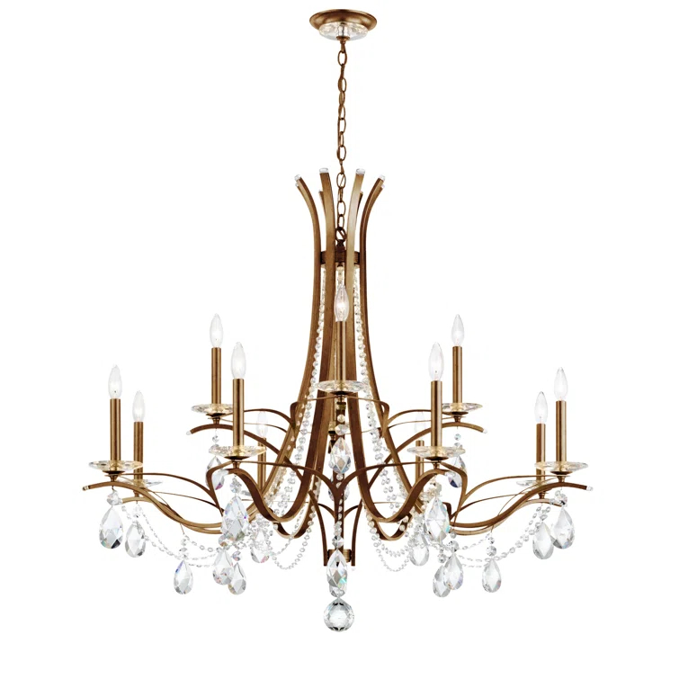 Vesca 12 - Light Dimmable Classic / Traditional Chandelier